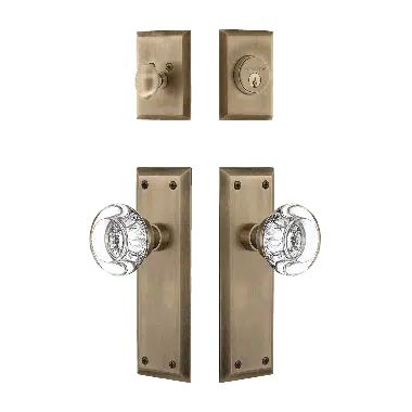 Handleset with Deadbolt and Door | Wayfair North America