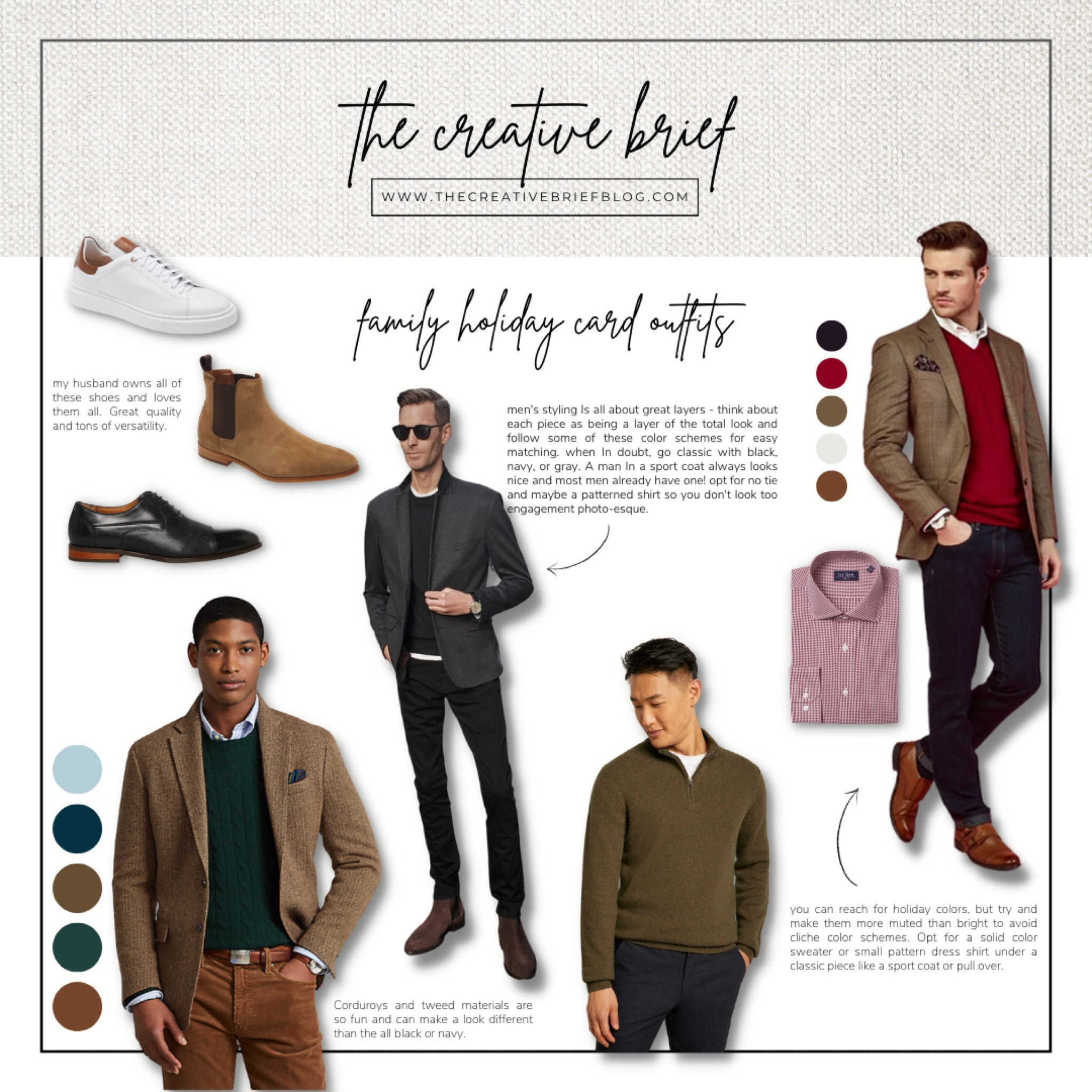 Mens holiday shoot outfit ideas, mens fall outfit, mens winter outfit, fall outfit, mens dress code, blazer, Mens shoes, mens dress shirt 

#LTKHoliday #LTKstyletip #LTKmens