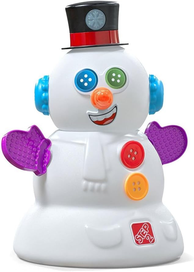 Step2 My First Snowman, Kids Interactive Christmas Toy, Plays Music & Lights Up, 15 Piece Toy Acc... | Amazon (US)