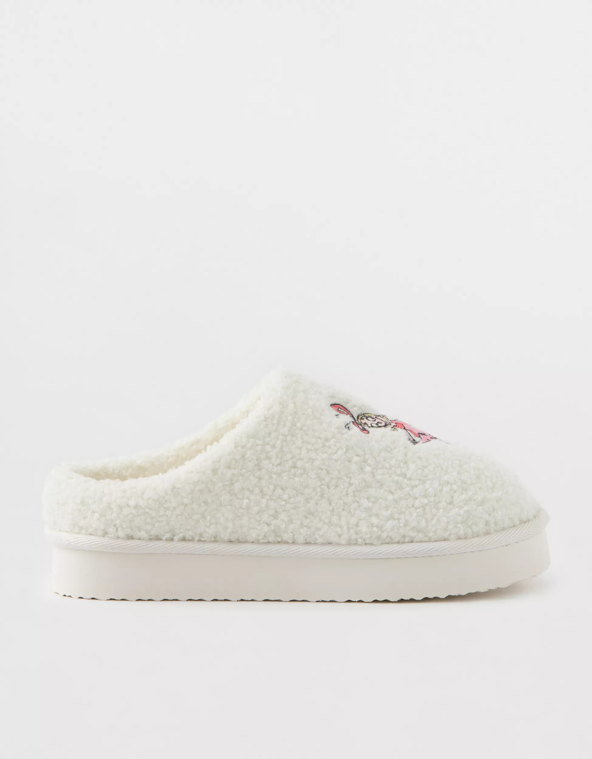 Aerie Sherpa Scuff Slippers | Aerie