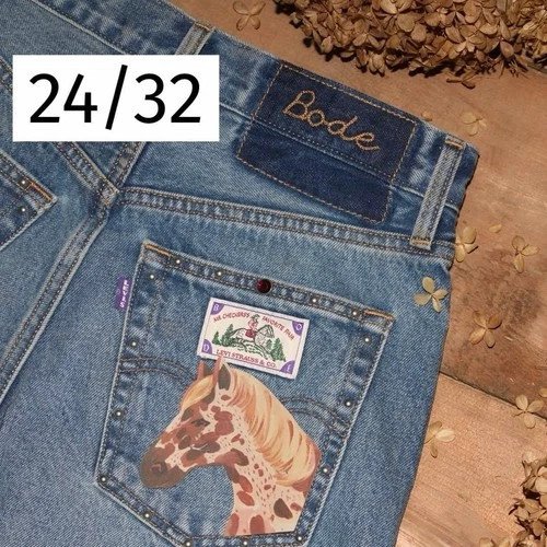 Levi's x BODE Barrel Racer Jeans Limited Edition Denim W24 L32 New w/ Tags | eBay US