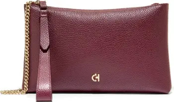 Essential Convertible Leather Zip Pouch | Nordstrom