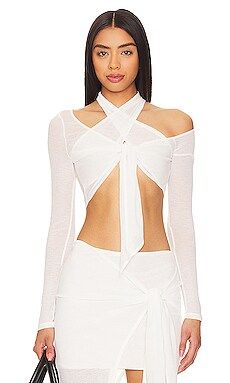 Lovers and Friends Dani Top in White from Revolve.com | Revolve Clothing (Global)