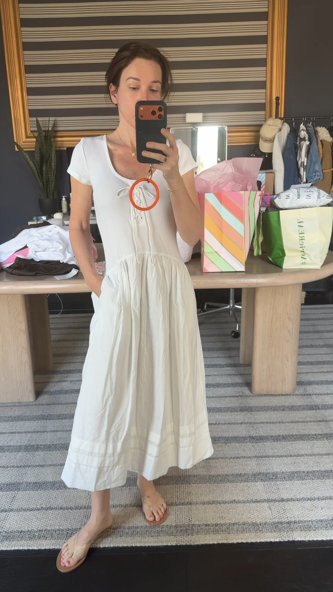 Wearing a small, but I might get an extra small  

#LTKOver40 #LTKootd #LTKgrwm