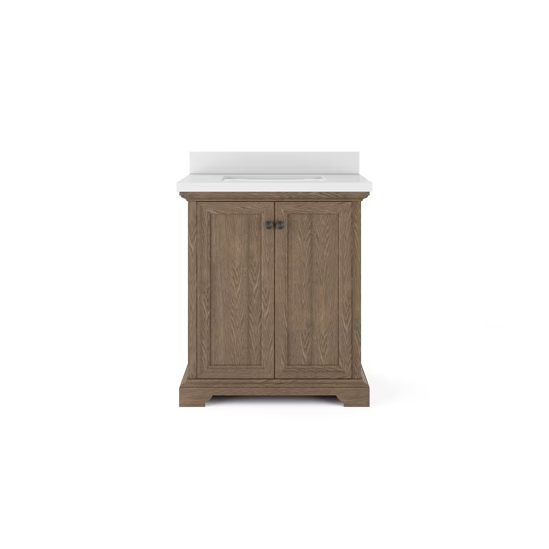 30" Portage Peak Thomasville Bathroom Vanity Light Oak - Whalen | Target
