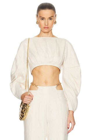 Cult Gaia Brenna Top in Nude | FWRD 