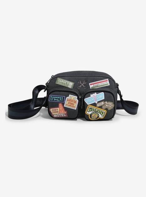 Loungefly Disney Pixar Cars Radiator Springs Patches Crossbody Bag - BoxLunch Exclusive | BoxLunch