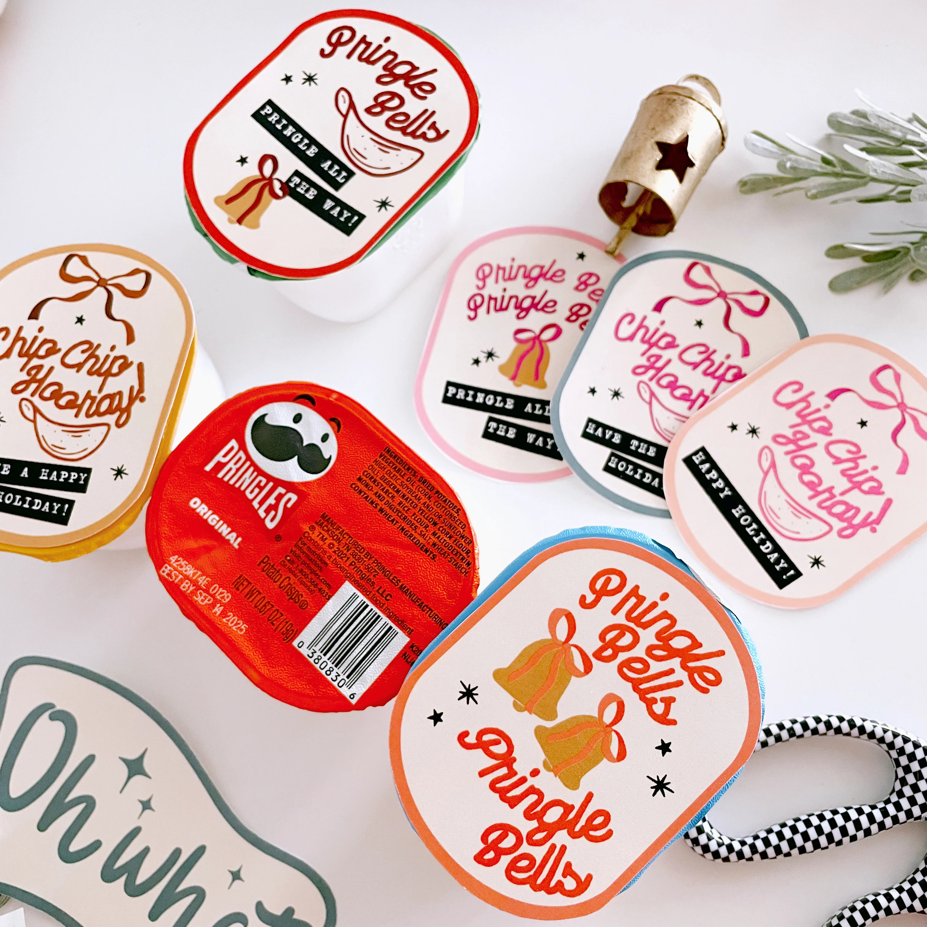 Pringle Bells, Pringle Bells | Printable tags | The Letter Vee