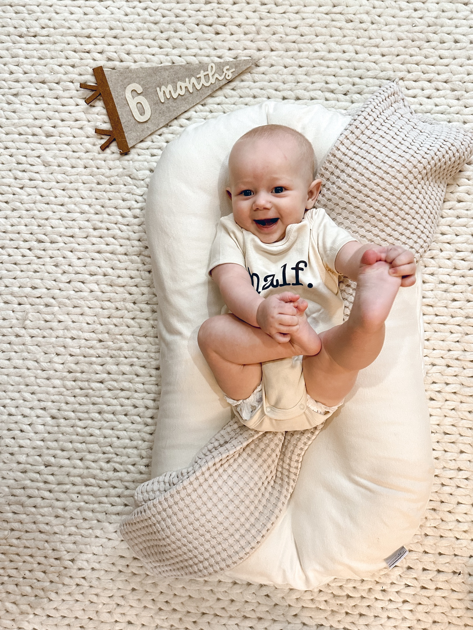 6 months 💙

#LTKbaby #LTKkids #LTKhome