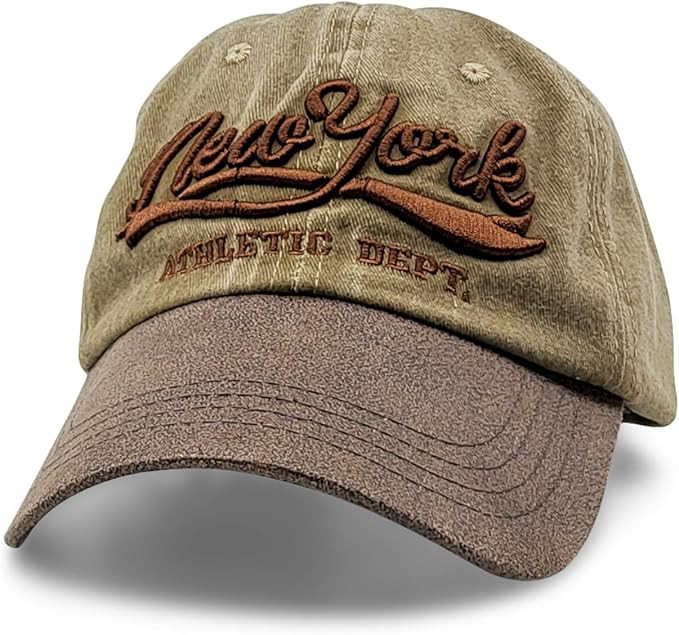 New York Hat – Adjustable Caps for Men Womens Baseball Caps, Gorras para Hombres Originales | Amazon (US)