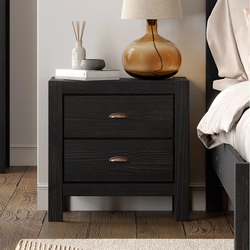 Montauk Solid Wood Nightstand | Wayfair North America