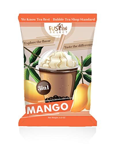 Fusion Select Bubble Tea Mix - 3-in-1 Drink Powder with Cream & Sugar - Instant Pre-Mixed Beverag... | Amazon (US)