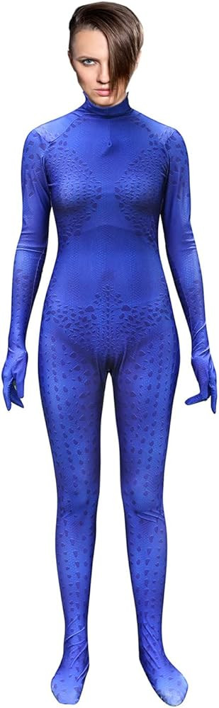 Xyjrnjvh Superhero Cosplay Costume for Womens Halloween Full Set Bodysuits Zentai 3D Style Jumpsu... | Amazon (US)
