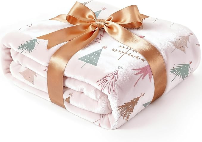 Ultra Soft Fleece Blanket Throw Size - Christmas Flannel Fleece Luxury Throw Blanket - Lightweigh... | Amazon (US)