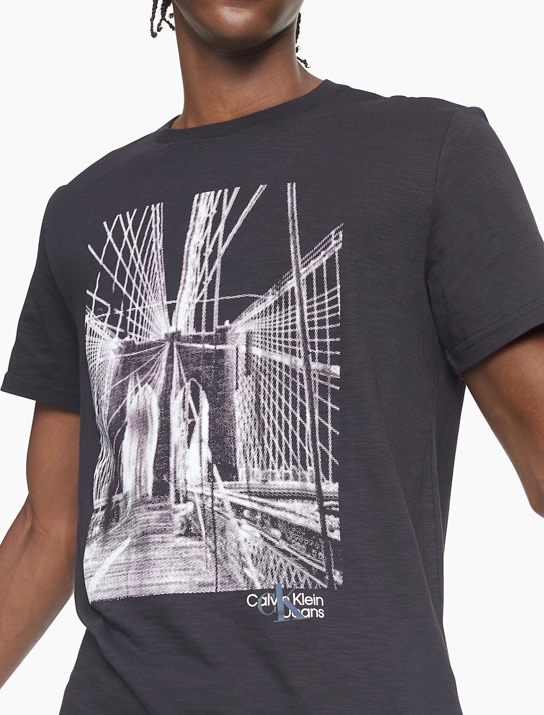 Brooklyn Bridge Monogram T-Shirt | Calvin Klein | Calvin Klein (US)