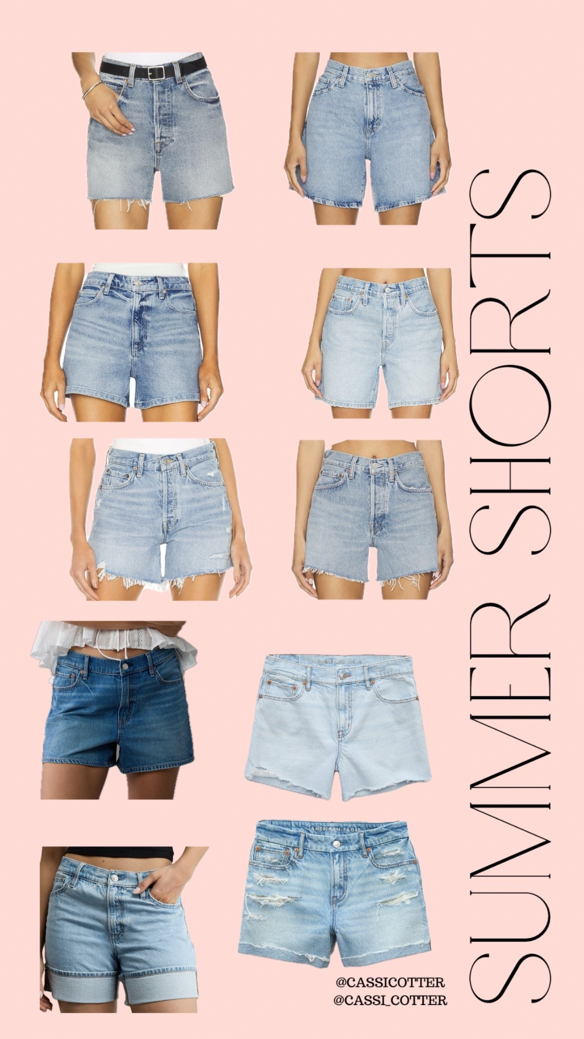 Finally found some mid length denim shorts for summer!! I’ve been looking forever for around a 4” inseam denim short. Found so many options on Revolve & AE !!  

Revolve | Paige jeans | Agolde | American Eagle | Levi’s | denim shorts | mom denim shorts | longer inseam summer denim shorts | AE stretch denim | Mom shorts | appropriate shorts for women | 

#LTKSummerEdit #LTKSeasonal #LTKStyleTip