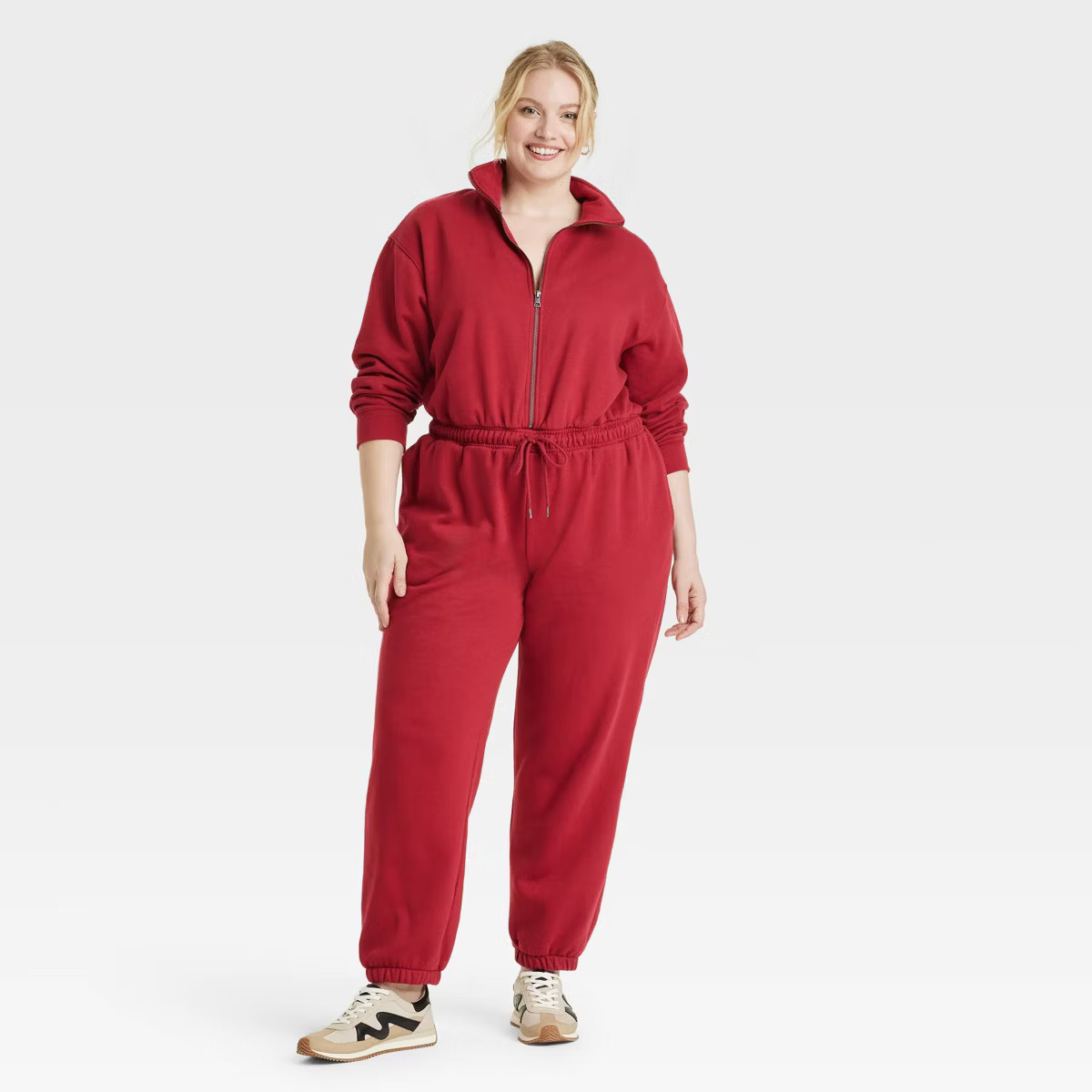 Women's Leisure Studio Long Sleeve Fleece Jumpsuit - Universal Thread™ | Target