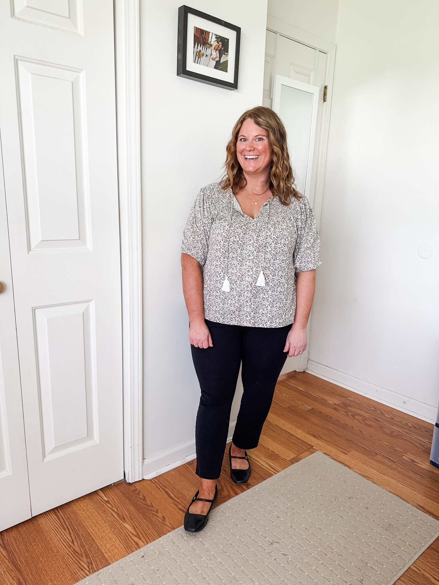 Warm weather teacher outfit - pixie pants and a flowy cotton top.  My top is old but I linked similar ones!

#LTKMidsize #LTKWorkwear #LTKSeasonal