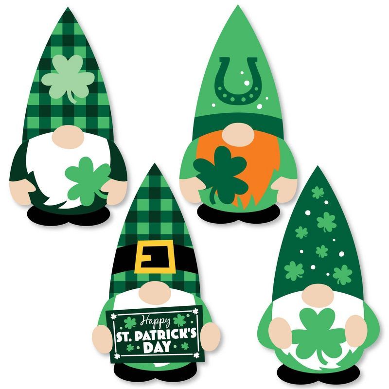 Big Dot of Happiness Irish Gnomes - DIY Shaped St. Patrick's Day Party Cut-Outs - 24 Count | Target