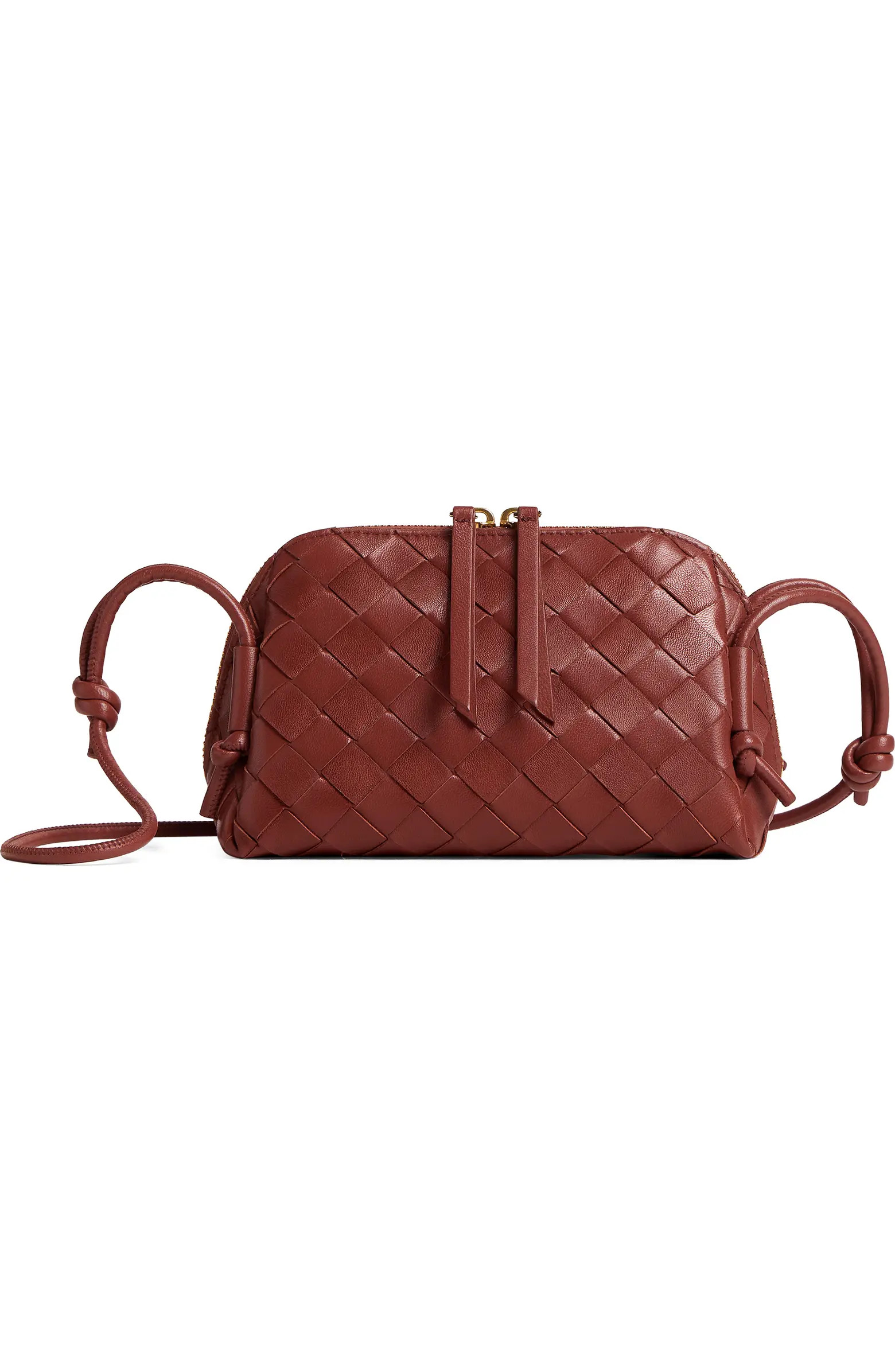 Mini Concert Intrecciato Leather Crossbody Bag | Nordstrom
