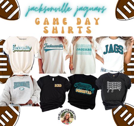 This one is for all of my jaguars fans!! 
Whether you’re going to a game or just rooting from home you need one of these cute tees to support your favorite team!! 
Most of these are under $30! 

#jacksonville #jaguars #duval #nfl #football #team #jags #dtwd #JAX 

#LTKFind #LTKSeasonal #LTKstyletip