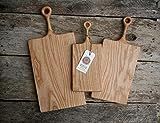 Wood Cutting Boards, Ashwood Cutting Board with Handle, Wooden Chopping Board, Rustic Cheese Boards, | Amazon (US)