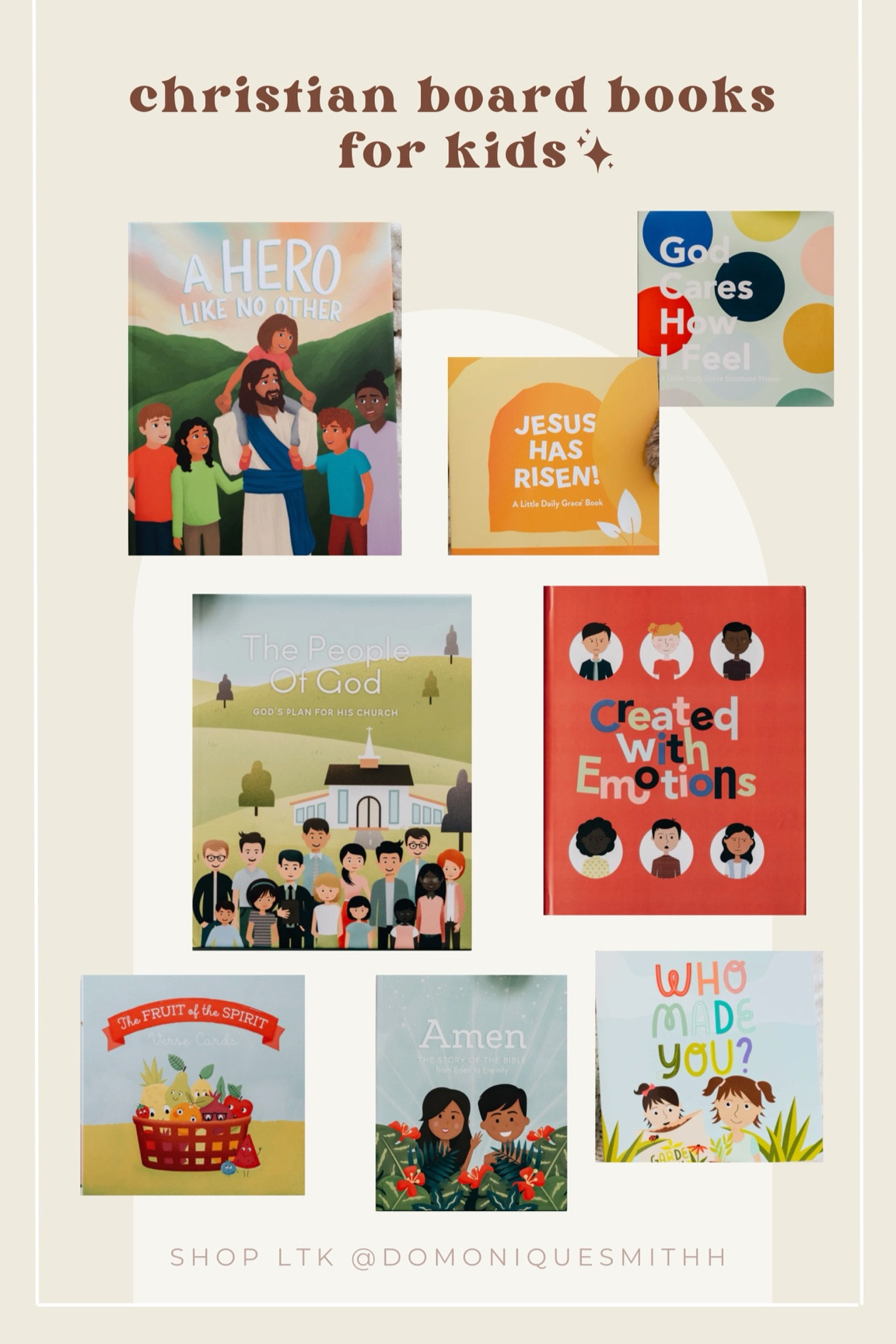 CHRISTIAN BOARD BOOKS FOR KIDS 🕊️

#LTKBaby #LTKKids #LTKFamily