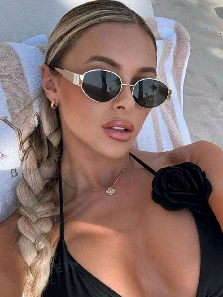 SHEIN EZwear High Waist Wide Leg Jeans | SHEIN