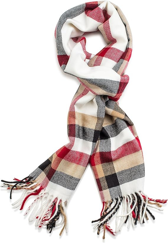 Veronz Super Soft Luxurious Classic Cashmere Feel Winter Scarf With Gift Box | Amazon (US)