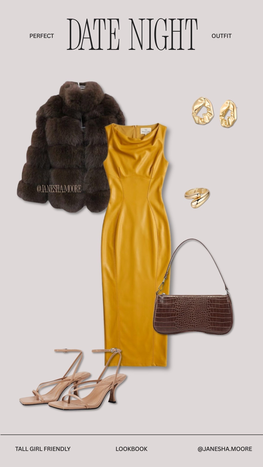 perfect date night out look! I am 5'9 200 lbs size large dress, XL in the jacket, M/L in the undergarments!

#LTKootd #LTKTall #LTKMidsize