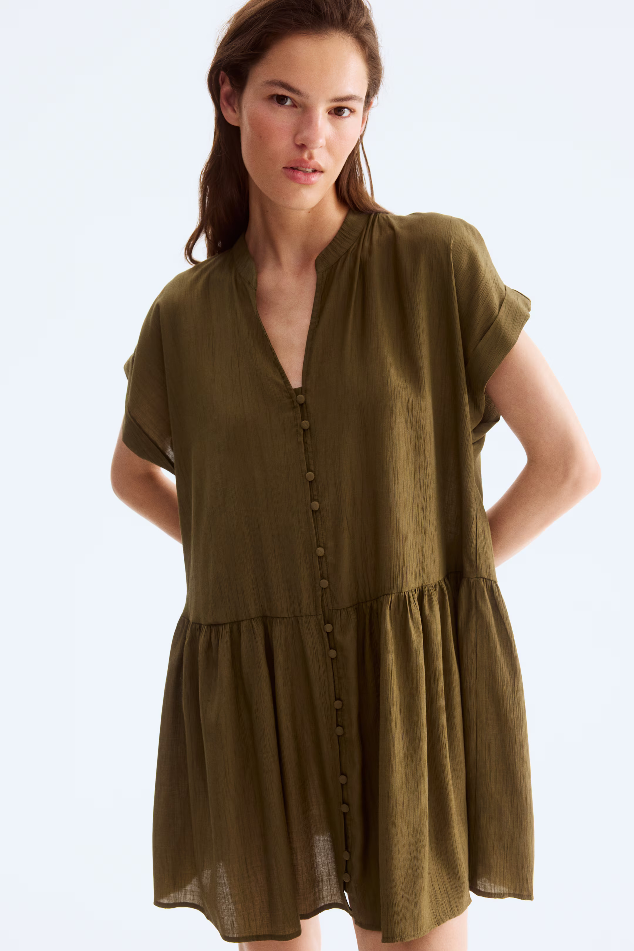 Crinkled Tunic Dress | H&M (US + CA)