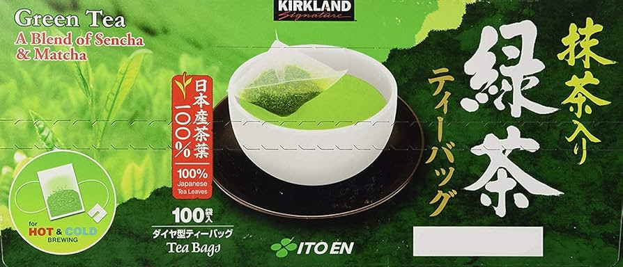 Kirkland Ito En Matcha Blend Japanese Green Tea, 100 ct | Amazon (US)