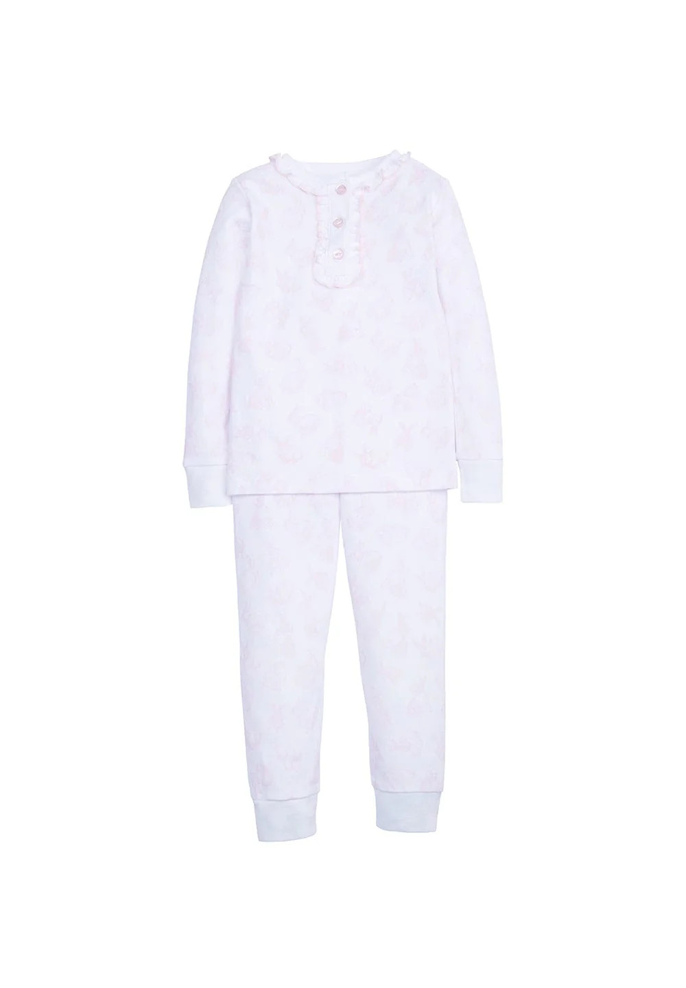 Girl Printed Jammies - Bunny | Little English