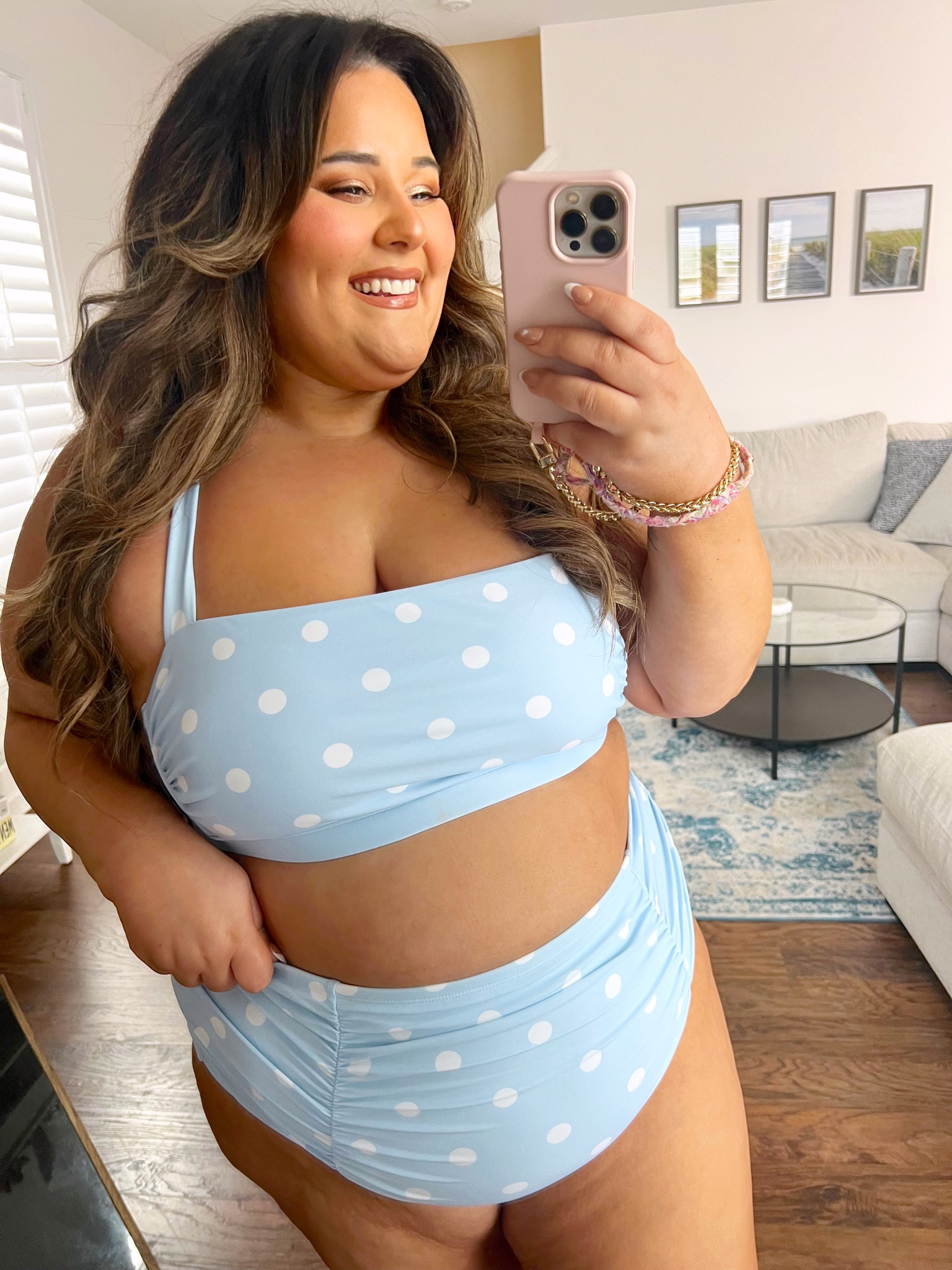 Wearing a size 2X in this target swimblue

#LTKswim #LTKcurves #LTKSeasonal