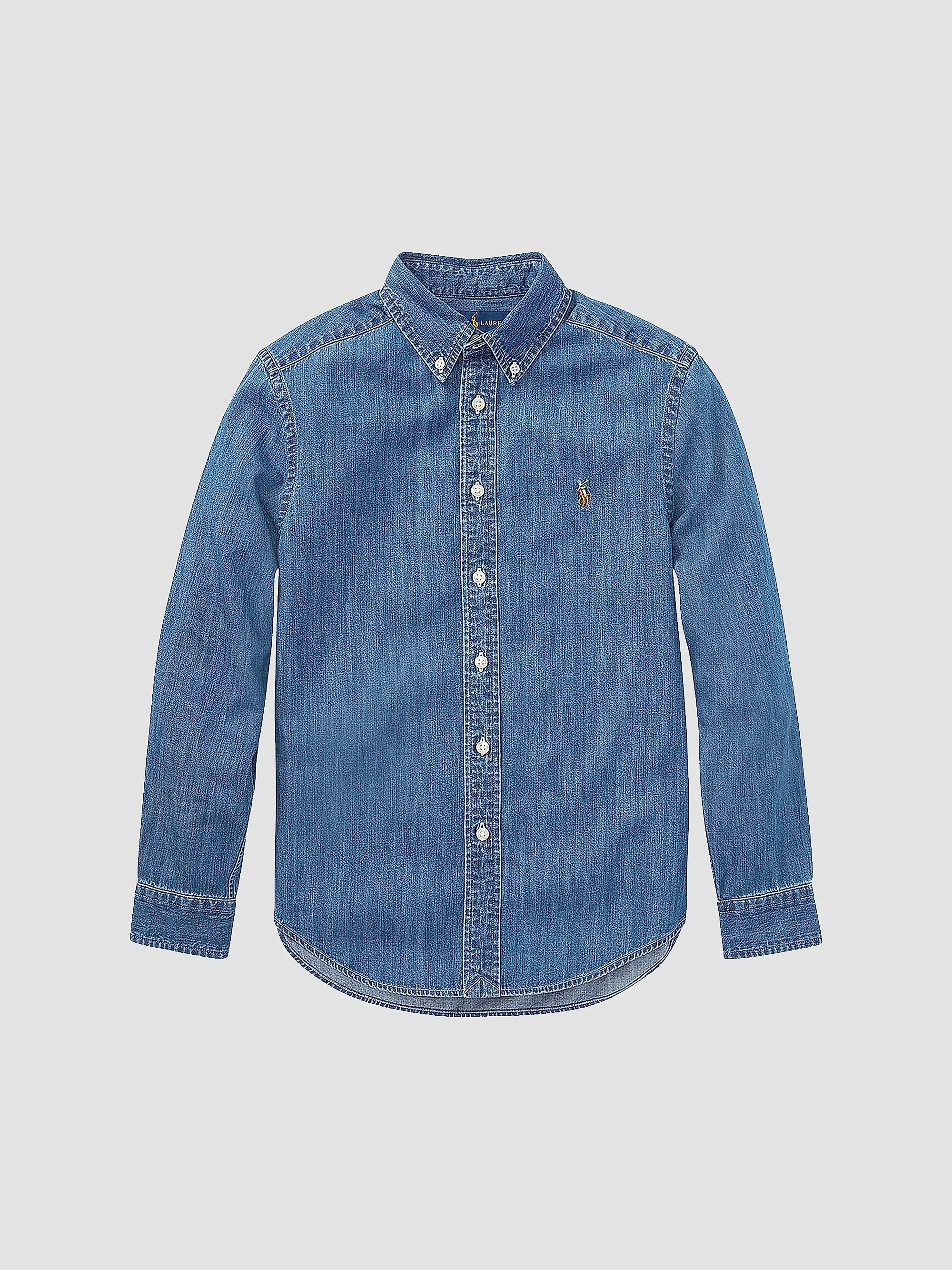 Polo Ralph Lauren Little Boy's &amp; Boy's Chambray Shirt | Saks Fifth Avenue | Saks Fifth Avenue