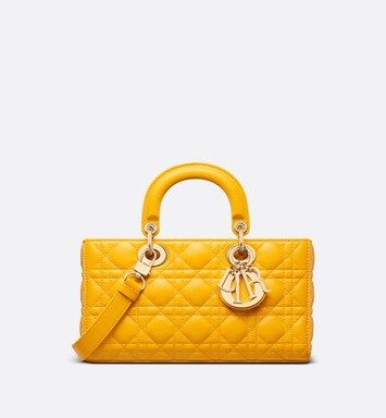 Sunny Yellow Cannage Lambskin | Dior Couture