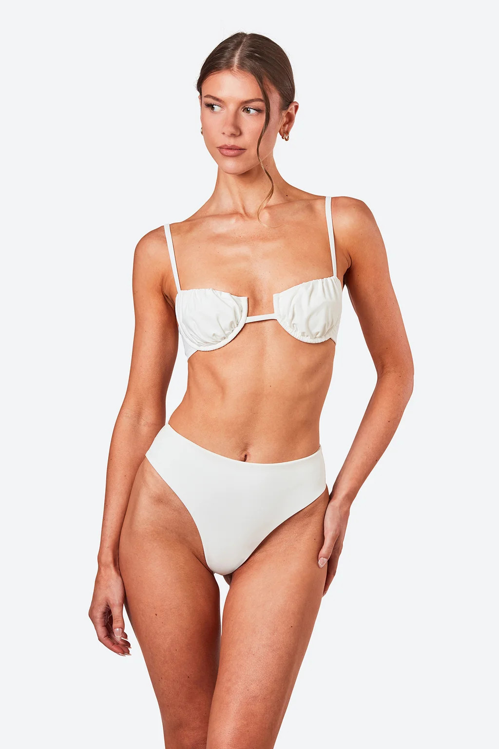 THE KALEY BOTTOMS - IVORY | Dolce Leone Swim