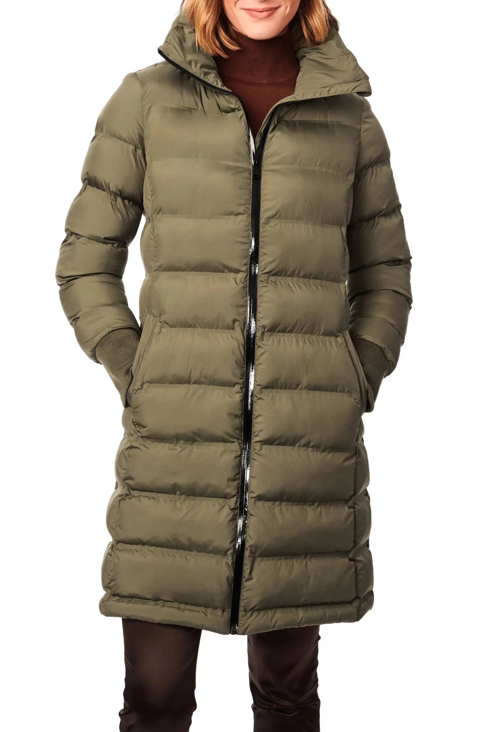 Quilted Recycled Polyester Walker Coat | Nordstrom