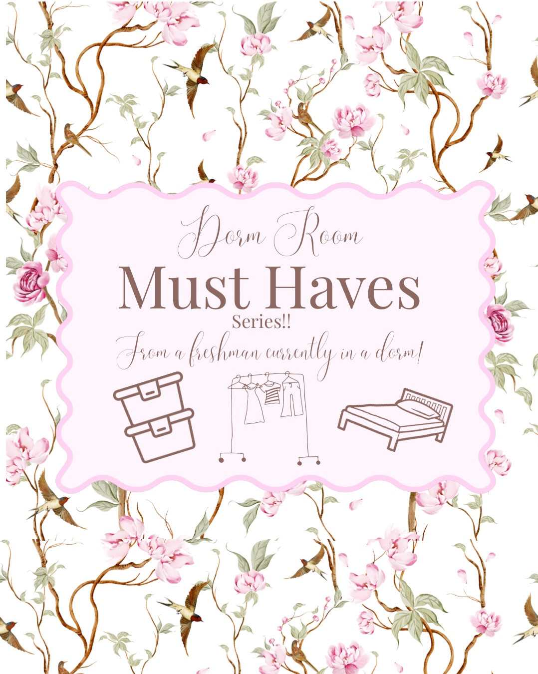 DORM MUST HAVES SERIES!!!! Part 2…. Storage! 