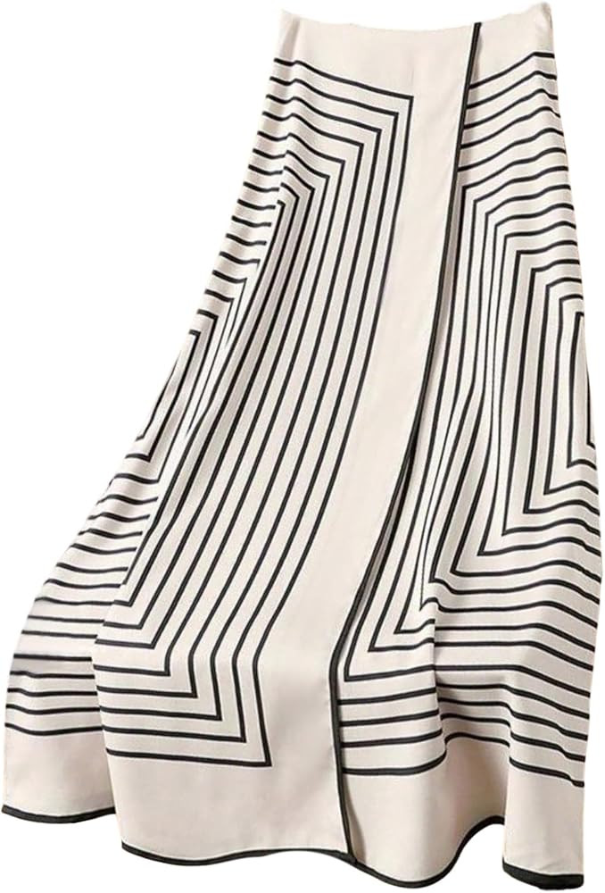 GORGLITTER Women's Wrap Maxi Long Skirts Dressy High Waisted A Line Skirt | Amazon (US)