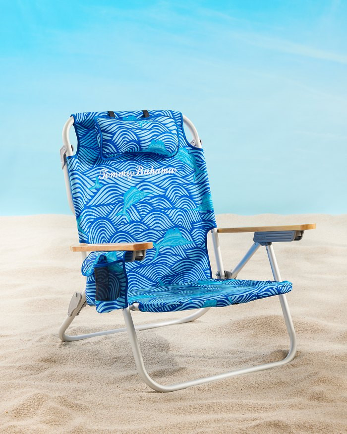 Swimming Marlins Deluxe Backpack Beach Chair | Tommy Bahama