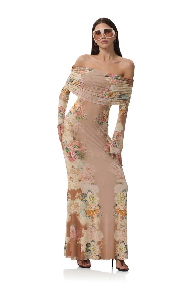 Thelma Dress - Honey Rose Frame | ShopAFRM