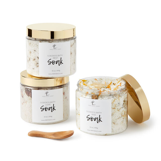 Crystal-Infused Bath Soak | UncommonGoods
