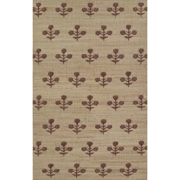 Orchard Handmade Jute Beige/Brown Rug | Wayfair North America