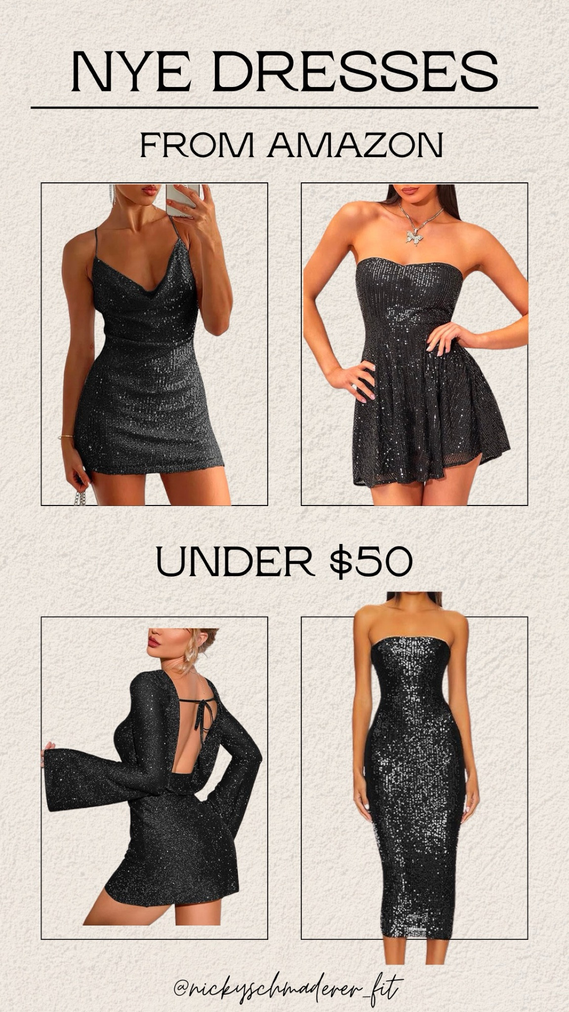 Sequin Dresses Under 50 Dollars