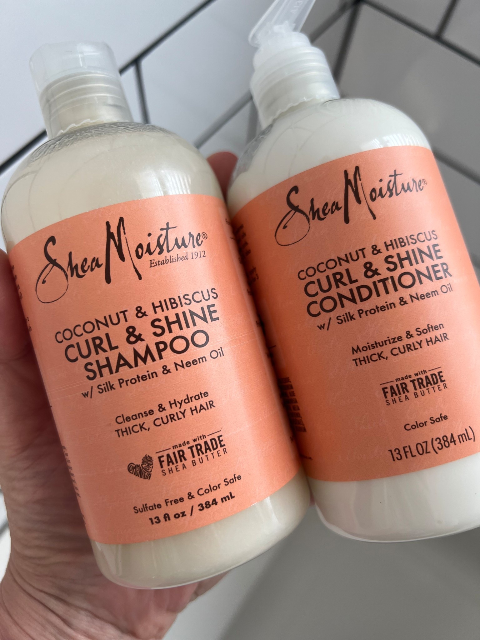 Shea Moisture shampoo & conditioner for waves 

#LTKOver40 #LTKStyleTip #LTKBeauty