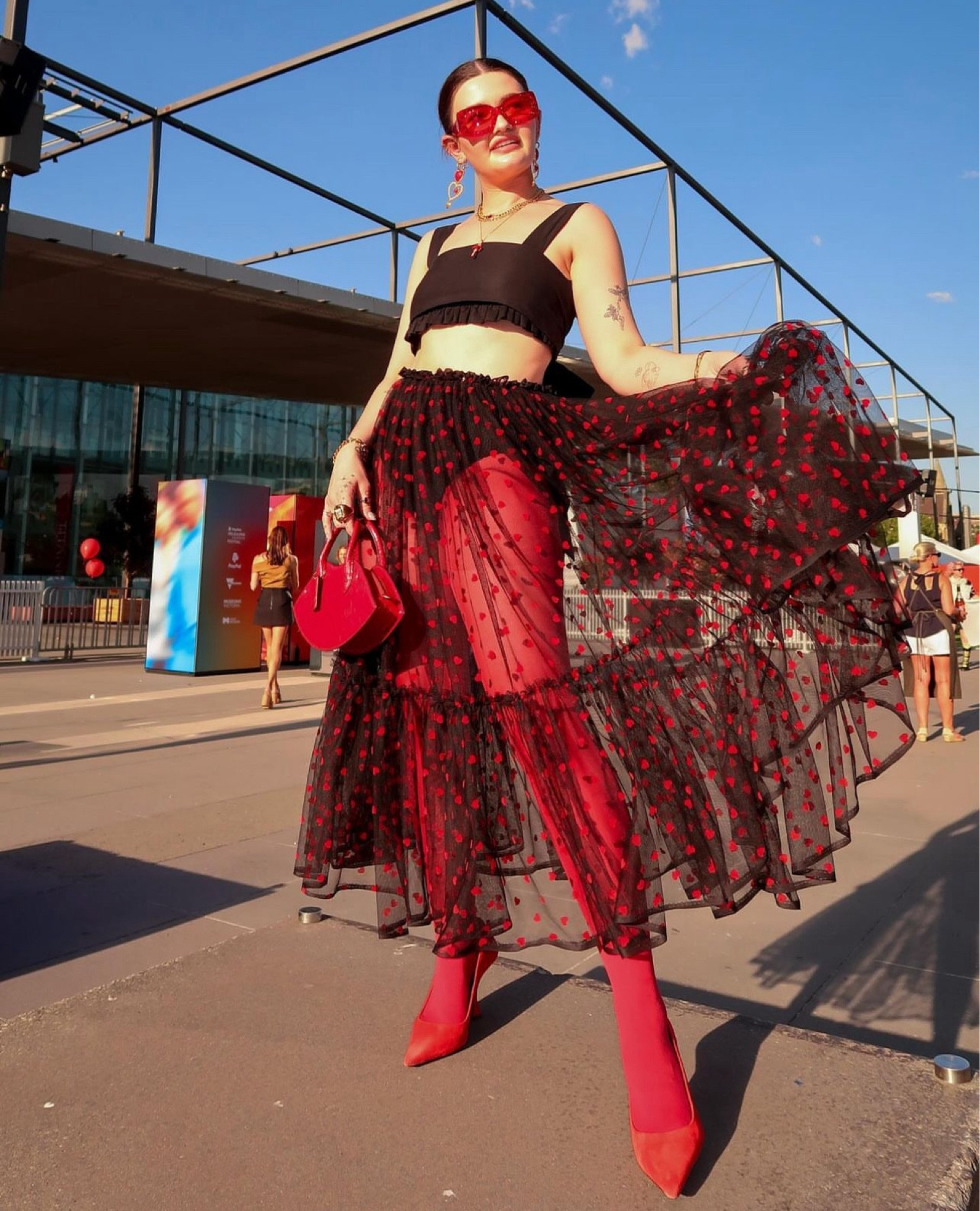 Melbourne Fashion Festival 💄🖤💋

#LTKaustralia