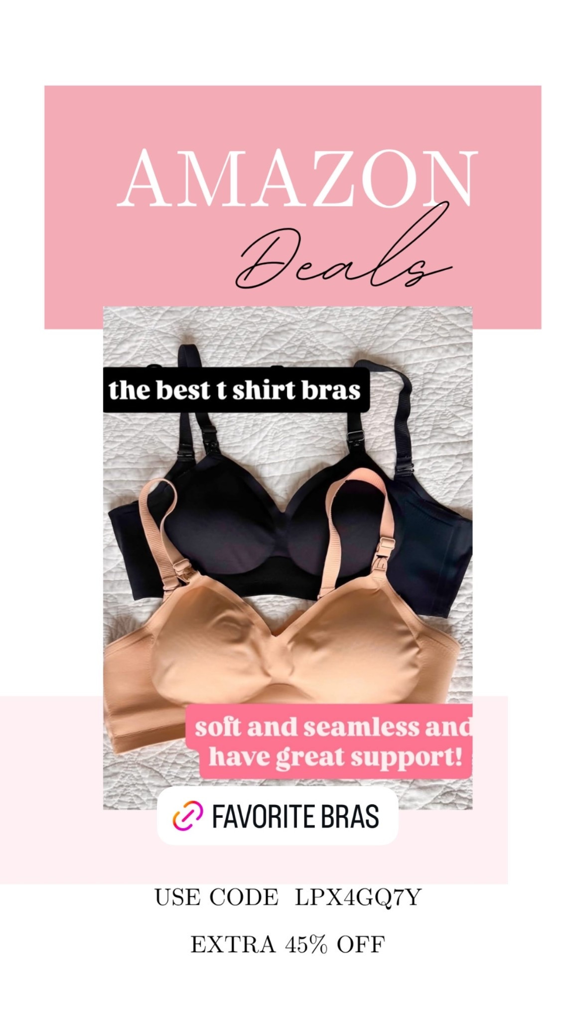 My favorite bras on great again today!  Perfect time to snag some!! ￼

#LTKMidsize #LTKSaleAlert