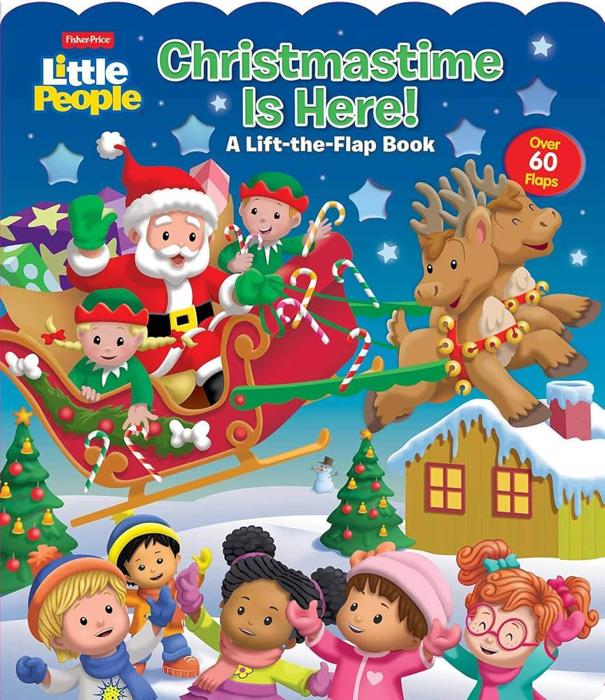 Fisher-Price Little People: Christmastime Is Here! (Lift-the-Flap) | Amazon (US)