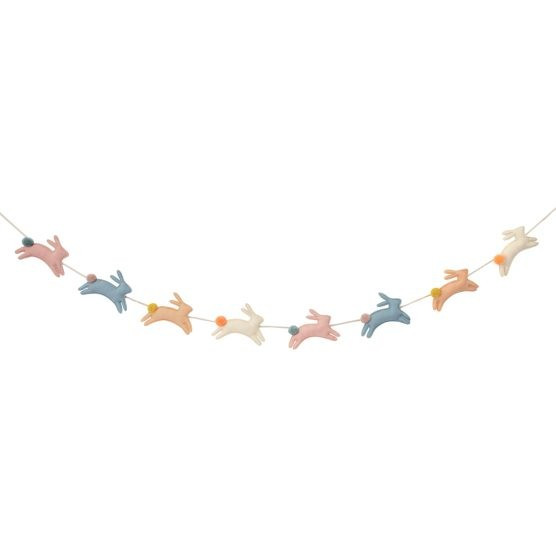 Meri Meri Felt Bunny Garland | The Tot